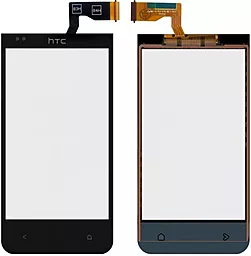 Сенсор (тачскрин) HTC Desire 300, Desire 301e Black - фото Сенсор (тачскрин) HTC Desire 300, Desire 301e Black