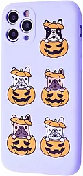Чехол Wave Fancy Dog in pumpkin Apple iPhone 11 Pro Max Light Purple