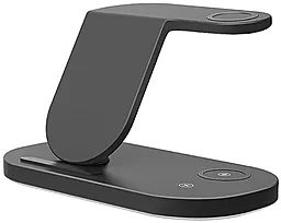 Беспроводная док-станция EasyLife GY-Z7L 3-in-1 15w wireless charger black - фото Беспроводная док-станция EasyLife GY-Z7L 3-in-1 15w wireless charger black