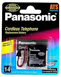 Акумулятор для радіотелефону Panasonic P305 (14) 2.4V 300mAh