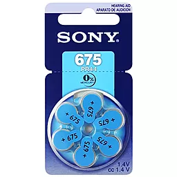 Батарейки Sony ZA675 (S675) 1шт 1.4 V