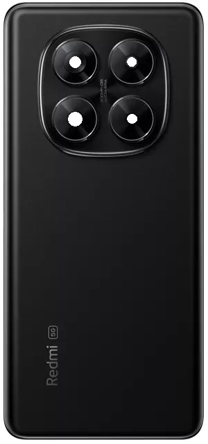 Задняя крышка корпуса Xiaomi Redmi Note 14 Pro Plus 5G со стеклом камеры Original Midnight Black - фото 1
