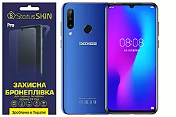 Защитная пленка StatusSKIN Pro Doogee Y9 Plus Clear - фото Защитная пленка StatusSKIN Pro Doogee Y9 Plus Clear