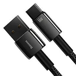Кабель Baseus Tungsten Gold USB-A - Type-C 66w 6a 1м Huawei SCP cable Black (CATWJ-B01) - миниатюра 3 Кабель Baseus Tungsten Gold USB-A - Type-C 66w 6a 1м Huawei SCP cable Black (CATWJ-B01) - миниатюра 3