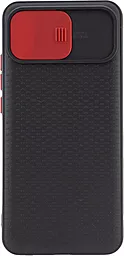 Чехол Epik Camshield mate Xiaomi Redmi 9A Black/Red