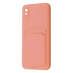 Чехол Wave Colorful Pocket для Xiaomi Redmi 9A Pale Pink