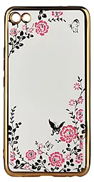 Чохол BeCover Flowers Series Meizu U20 Gold (701311)