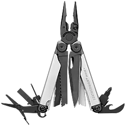 Мультитул Leatherman Wave PLUS (832622) Black & Silver - фото Мультитул Leatherman Wave PLUS (832622) Black & Silver