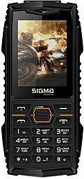 Мобильный телефон Sigma mobile X-TREME AZ68 black-orange - фото Мобильный телефон Sigma mobile X-TREME AZ68 black-orange