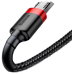 Кабель Baseus Cafule USB-A - micro USB 7.5w 2м cable Red/Black (CAMKLF-C91) - миниатюра 3 Кабель Baseus Cafule USB-A - micro USB 7.5w 2м cable Red/Black (CAMKLF-C91) - миниатюра 3