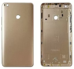 Задняя крышка корпуса Xiaomi Mi Max 2 Gold - миниатюра 1