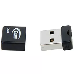 Флешка Team 16GB C12G Black USB 2.0 (TC12G16GB01) - мініатюра 2