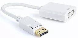 Видео переходник (адаптер) DisplayPort > DVI (A-DPM-DVIF-002-W) Cablexpert - фото Видео переходник (адаптер) DisplayPort > DVI (A-DPM-DVIF-002-W) Cablexpert
