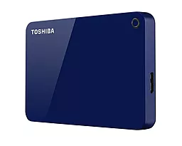 Зовнішній жорсткий диск Toshiba 1TB Canvio Advance Blue (HDTC910EL3AA) - мініатюра 3
