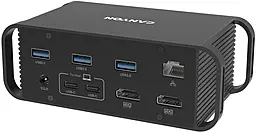 Мультипортовый USB Type-C хаб Canyon Docking Station 14-in-1 USB3.1 black (CNS-HDS95ST)