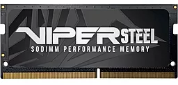 Оперативна пам'ять для ноутбука Patriot DDR4 Viper Steel 8GB 2666MHz (PVS48G266C8S)