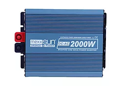 Перетворювач напруги Mexxsun MXS-2000 2000W 24V/220V з модифікованою синусоїдою - фото Перетворювач напруги Mexxsun MXS-2000 2000W 24V/220V з модифікованою синусоїдою