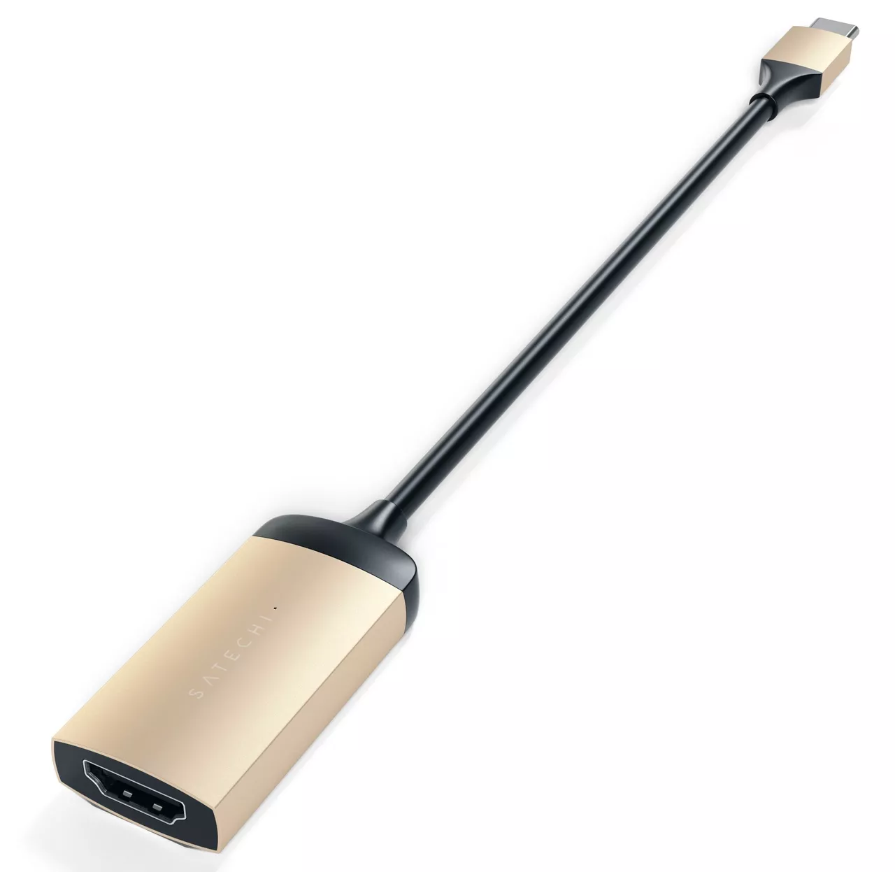 Видео переходник (адаптер) Type-C HDMI Gold (ST-TC4KHAG) Satechi - фото 3