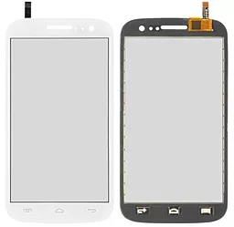 Сенсор (тачскрин) Fly IQ451 Quattro Vista White - фото Сенсор (тачскрин) Fly IQ451 Quattro Vista White