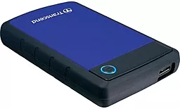 Внешний жесткий диск Transcend StoreJet USB 3.1 4TB (TS4TSJ25H3B) Blue - миниатюра 2