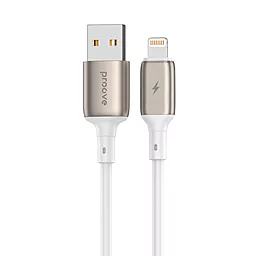 Кабель Proove Flex Metal USB-A - Lightning 12w 2.4a 1м cable White - фото Кабель Proove Flex Metal USB-A - Lightning 12w 2.4a 1м cable White