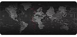 Коврик Voltronic Карта Мира 400x900 Black (YT-KKM400x900x2/23896)