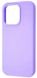 Чехол Wave Full Silicone Cover для Apple iPhone 15 Pro Max Light Purple