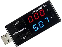 USB тестер Keweisi KWS-10VA - фото USB тестер Keweisi KWS-10VA