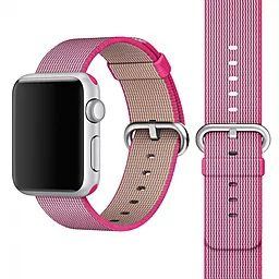 Ремінець для годинника Coteetci W11 Nylon Band Pink for Apple Watch 38mm/40mm/41mm (WH5213-PK)