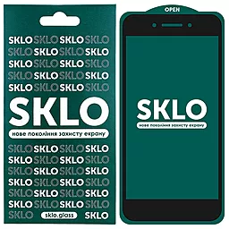 Защитное стекло SKLO 5D Full Glue Oppo A71 Black