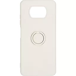 Чохол Gelius Ring Holder для Xiaomi Poco X3 Pro Ivory White