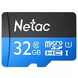 Карта памяти Netac microSDHC 32GB Class 10 UHS-I U1 (NT02P500STN-032G-S)