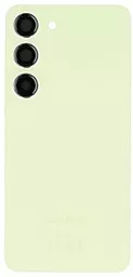 Задняя крышка корпуса Samsung Galaxy S23 S911 со стеклом камеры Lime - фото Задняя крышка корпуса Samsung Galaxy S23 S911 со стеклом камеры Lime