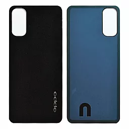 Задняя крышка корпуса Oppo Reno 4 Space Black - фото Задняя крышка корпуса Oppo Reno 4 Space Black