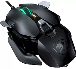 Комп'ютерна мишка Cougar Dualblader USB (3M800WOMB.0001) Black - фото Комп'ютерна мишка Cougar Dualblader USB (3M800WOMB.0001) Black