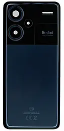 Задняя крышка корпуса Xiaomi Redmi Note 13 Pro Plus 5G со стеклом камеры Original Midnight Black (Fushion Black) - фото Задняя крышка корпуса Xiaomi Redmi Note 13 Pro Plus 5G со стеклом камеры Original Midnight Black (Fushion Black)