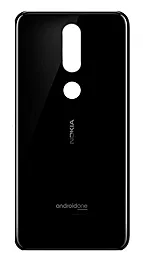 Задняя крышка корпуса Nokia 5.1 Plus / X5 (2018) Black