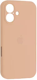Чохол Silicone Case Full Camera для Apple iPhone 16 Plus Pink Sand - фото Чохол Silicone Case Full Camera для Apple iPhone 16 Plus Pink Sand