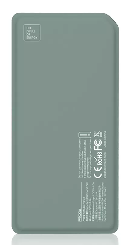 Повербанк Remax Chicon Wireless PPP-33 10000 mAh Green - фото 2