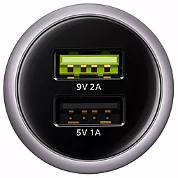 Автомобильное зарядное устройство с быстрой зарядкой Huawei CP31 Quick Charge Black/Grey - миниатюра 5