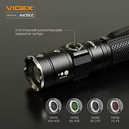 Ліхтарик Videx VLF-A105Z 1200Lm 5000K - мініатюра 14