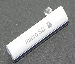 Заглушка гнізда карти пам'яті Sony LT26W Xperia Acro S White