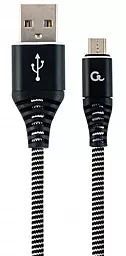 Кабель USB Cablexpert Premium micro USB Cable Black (CC-USB2B-AMmBM-1M-BW)