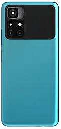 Задня кришка корпусу Xiaomi Poco M4 Pro 5G зі склом камери Cool Blue - фото Задня кришка корпусу Xiaomi Poco M4 Pro 5G зі склом камери Cool Blue