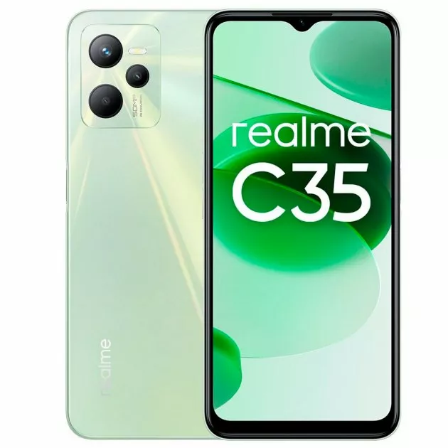 Смартфон Realme C35 4/64GB Glowing Green - фото 1