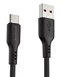 Кабель USB Proove Rebirth 12w 2.4a USB Type-C cable black (CCRE60001201)