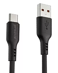Кабель Proove Rebirth USB-A - Type-C 15w 3a 1м cable Black (CCRE60001201) - фото Кабель Proove Rebirth USB-A - Type-C 15w 3a 1м cable Black (CCRE60001201)