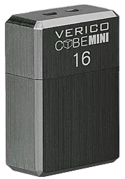 Флешка Verico USB 16GB MINICUBE GRAY (1MCOV-M7GYG3-NN) - фото Флешка Verico USB 16GB MINICUBE GRAY (1MCOV-M7GYG3-NN)