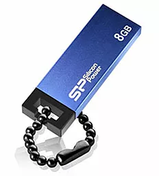 Флешка Silicon Power Touch 835 8Gb (SP008GBUF2835V1B) Blue - фото Флешка Silicon Power Touch 835 8Gb (SP008GBUF2835V1B) Blue