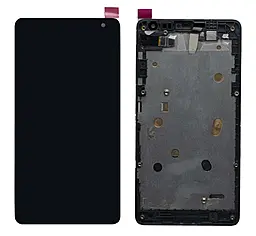 Дисплей Microsoft Lumia 535 (RM-1089, RM-1090, RM-1092) (CT2S1607FPC-A1-E RM-1090) с тачскрином и рамкой, оригинал, Black - фото Дисплей Microsoft Lumia 535 (RM-1089, RM-1090, RM-1092) (CT2S1607FPC-A1-E RM-1090) с тачскрином и рамкой, оригинал, Black